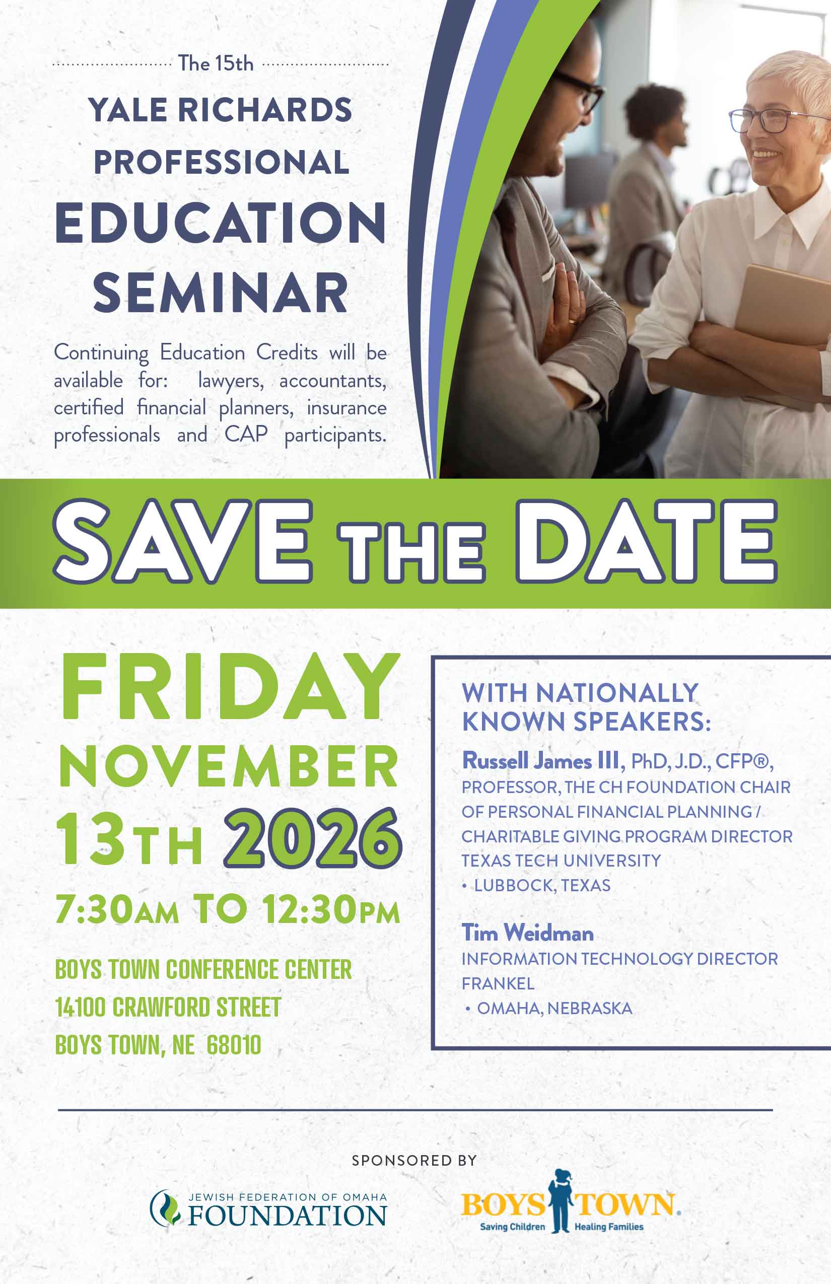 The 15th Yale Richards Professional Education Seminar